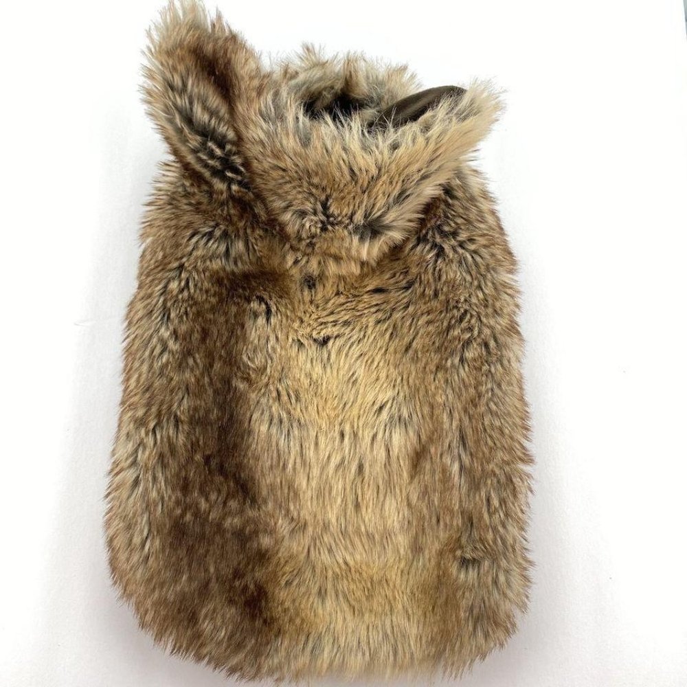 Faux-Fur Small Dog Coat